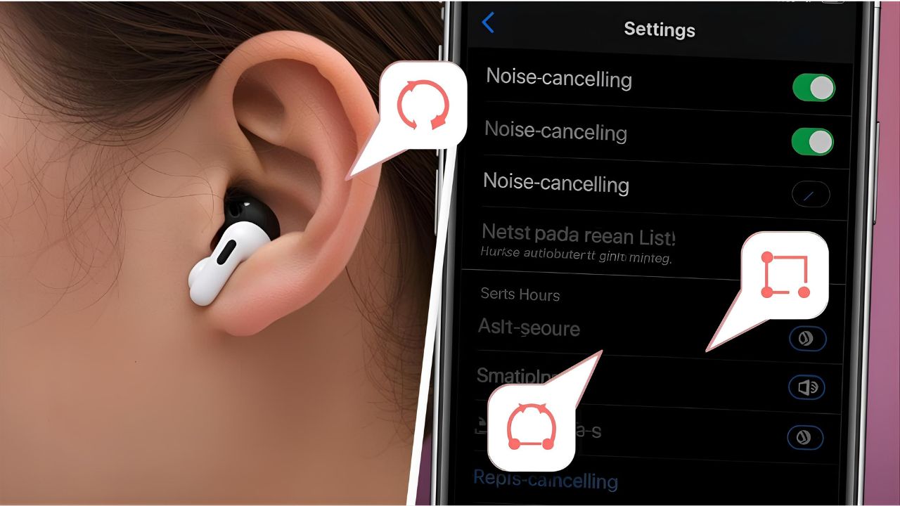 how to turn on noise cancelling on airpods 2
