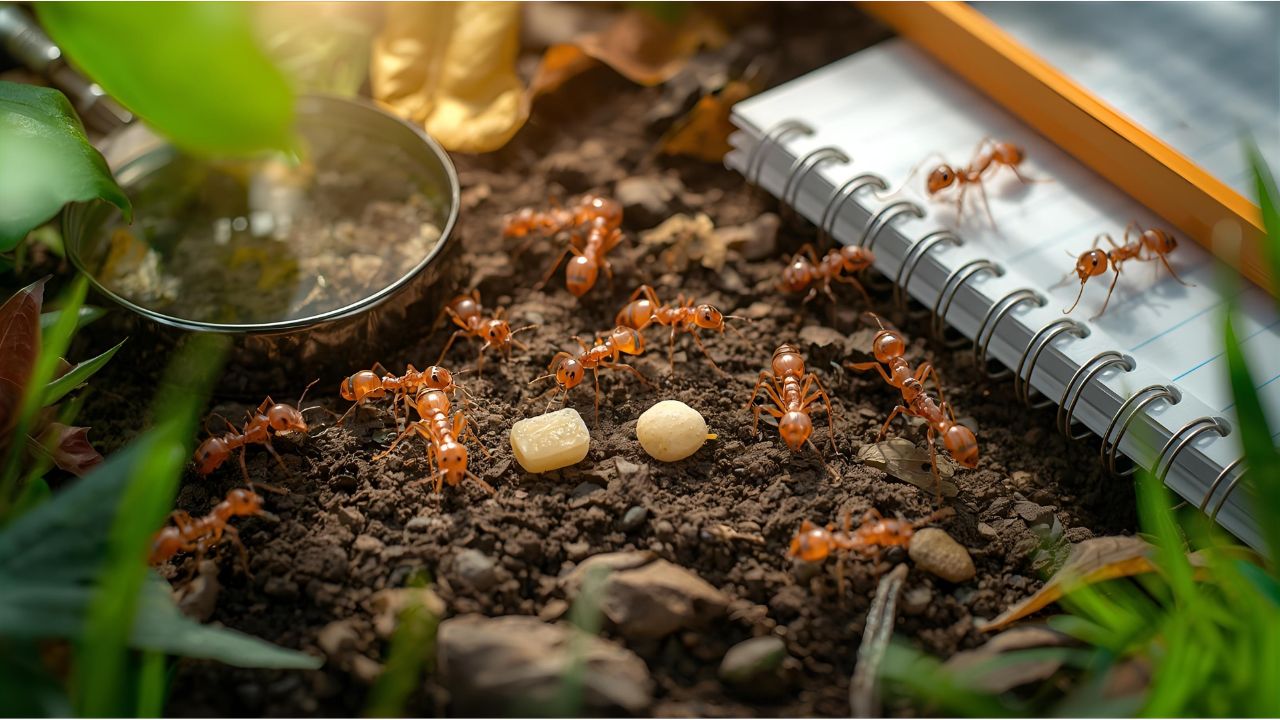 how to attract ants