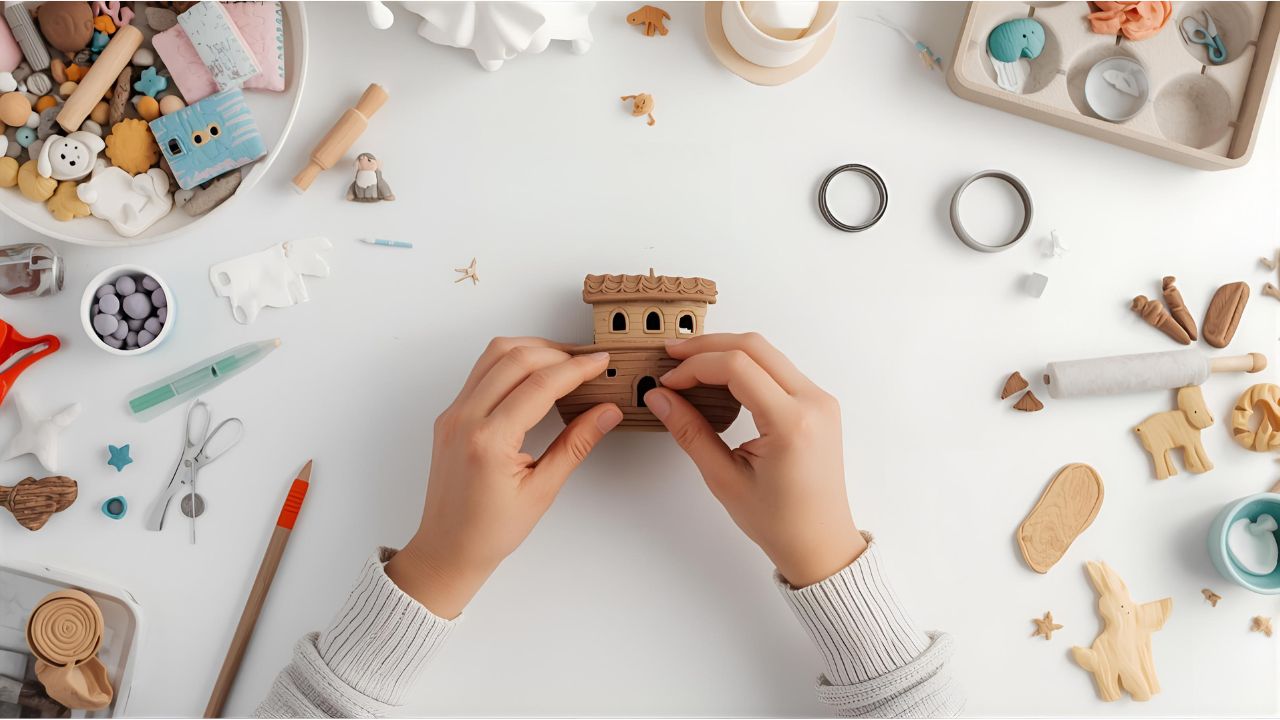 how to make polymer ark