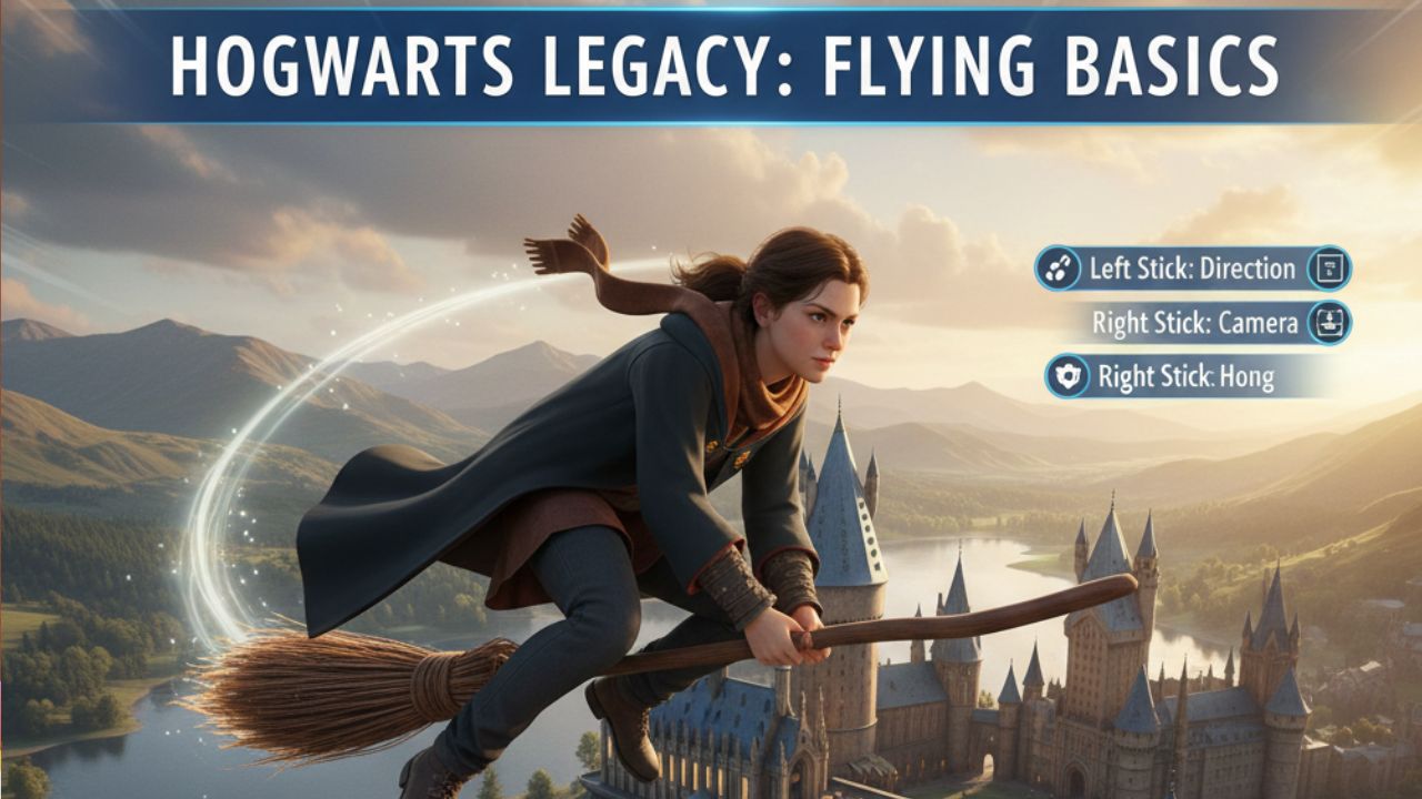 how to fly in hogwarts legacy