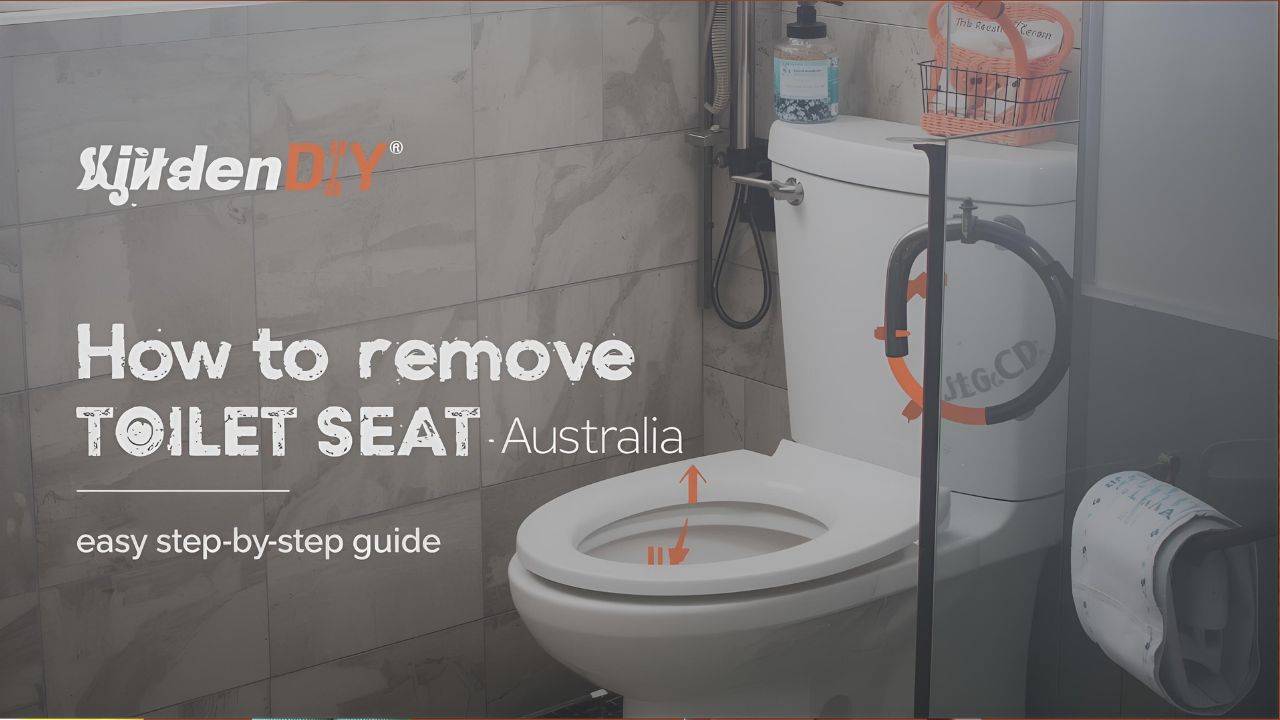 how to remove toilet seat australia