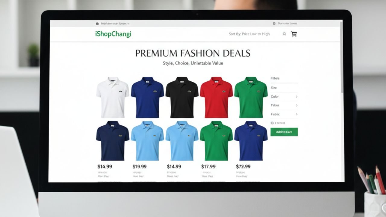 Get Your Lacoste Polo Shirts at Unbeatable Prices on iShopChangi Today