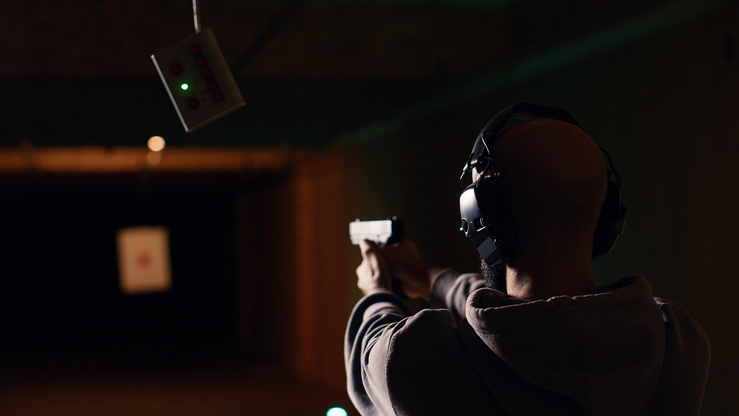 Rail Mount Firearm Flashlight