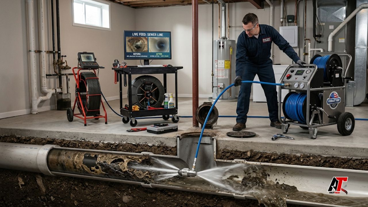 hydro jetting residential plumbing