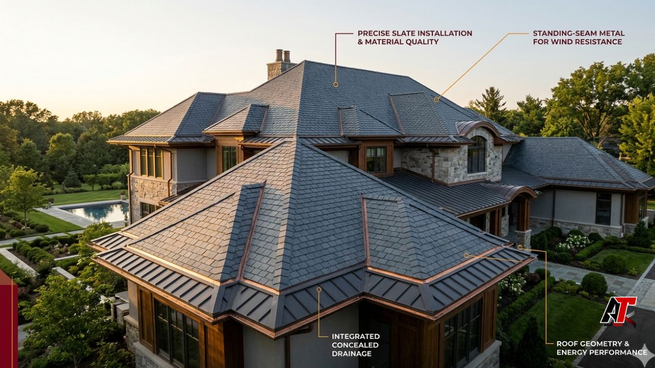 celebrity estate roofs