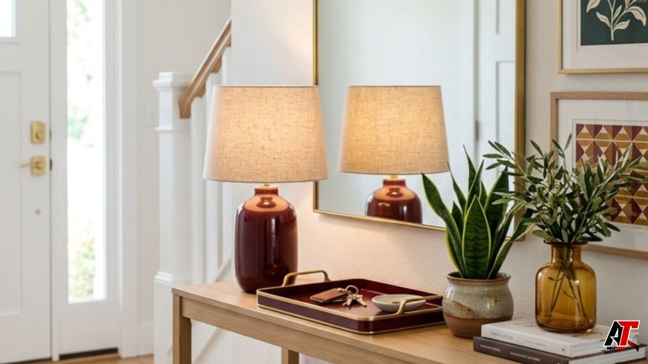 entryway console table ideas