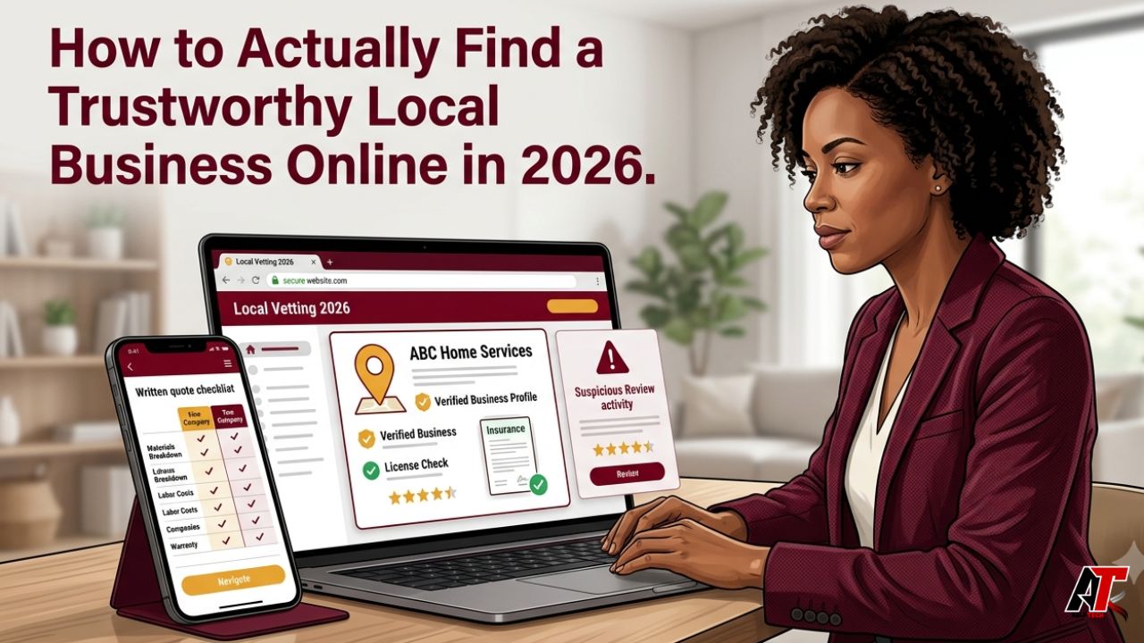 find a trustworthy local business online