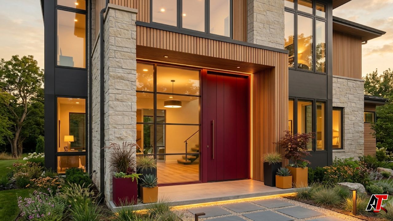 front doors in modern home design