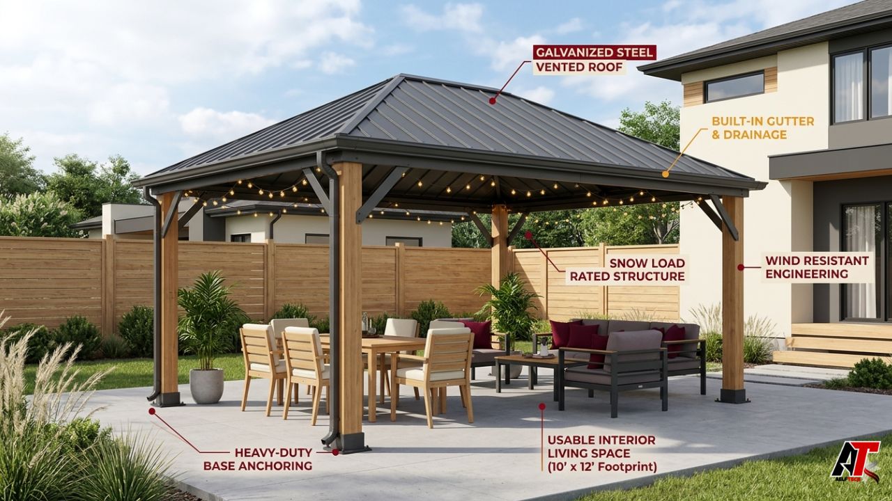 hardtop gazebo buying guide