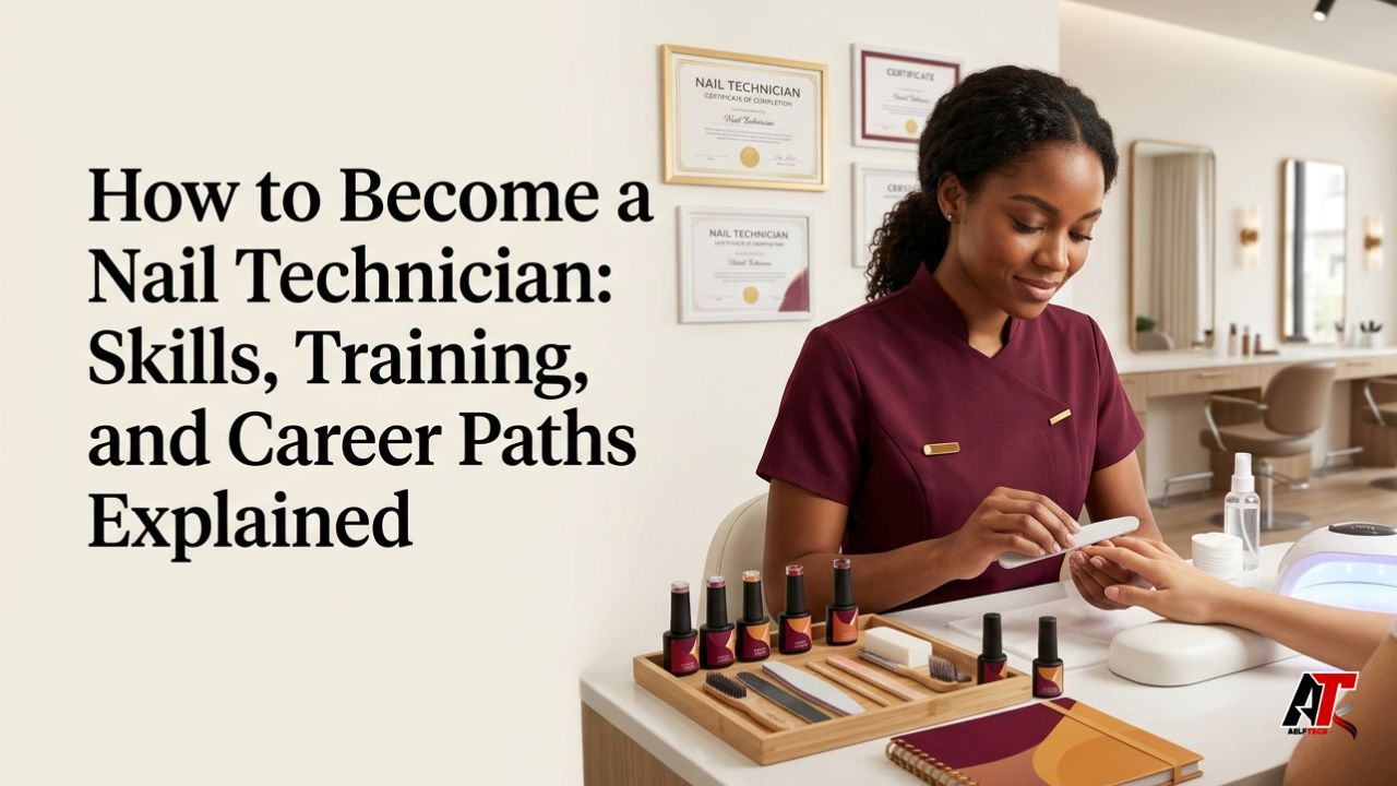 how to become a nail technician