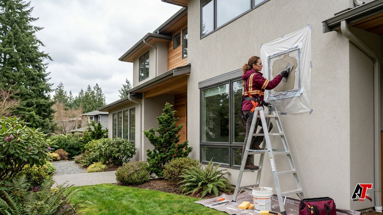 professional stucco services Bellevue