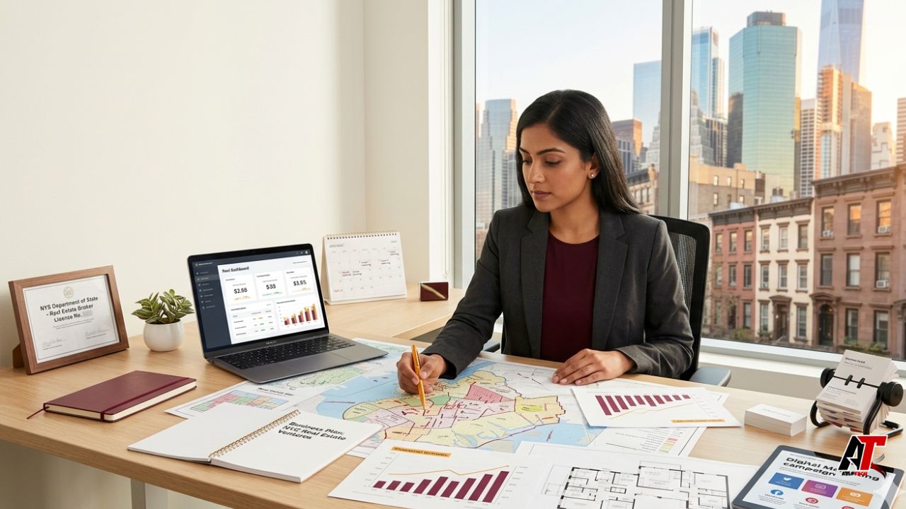 real estate business in New York