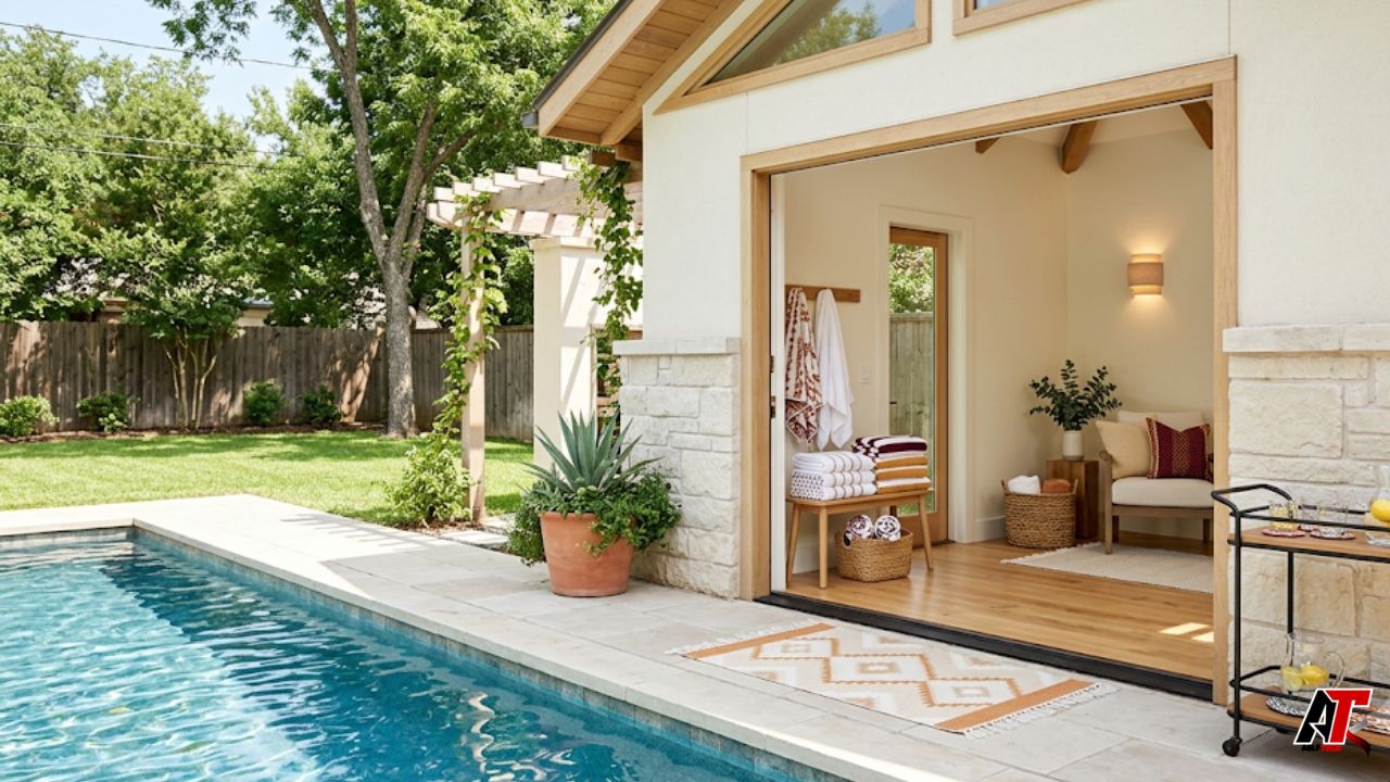 spruce up your pool house
