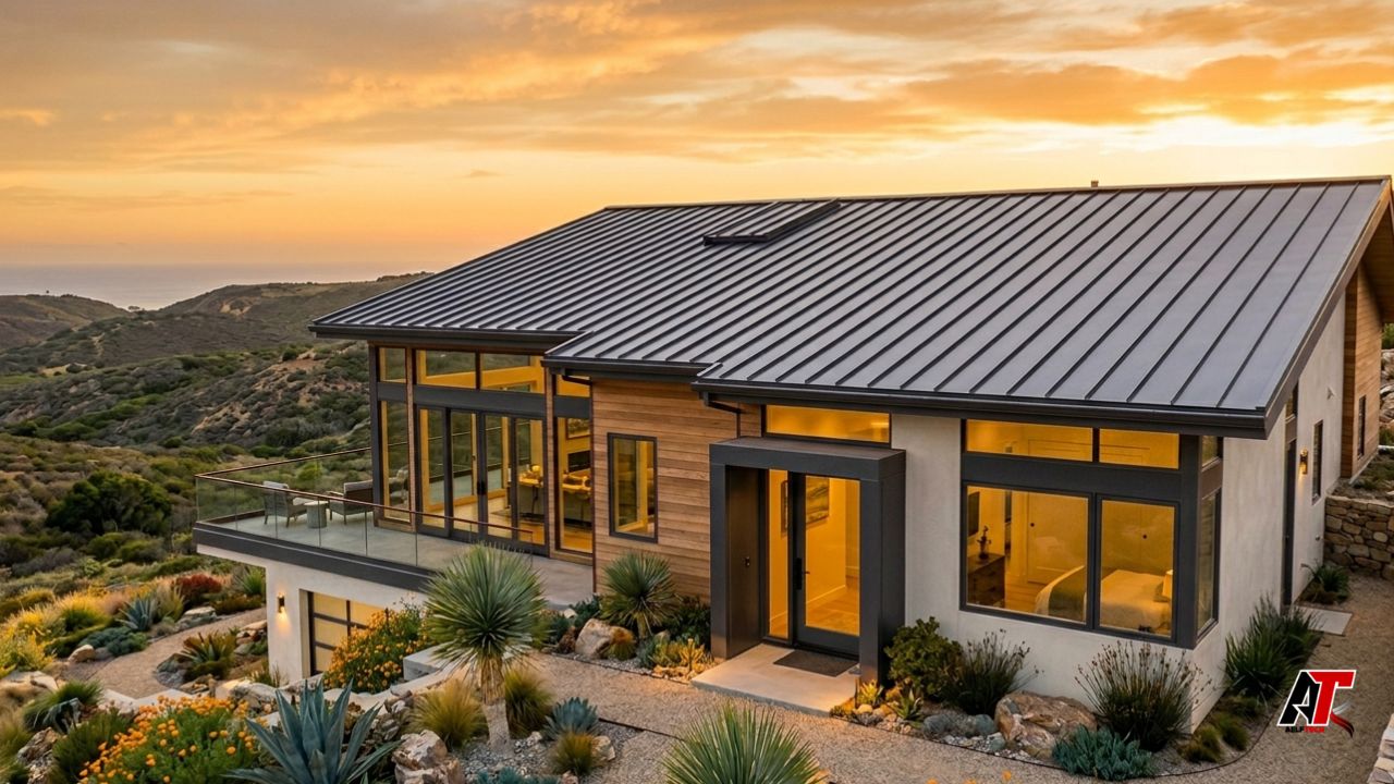standing seam metal roofs in San Diego