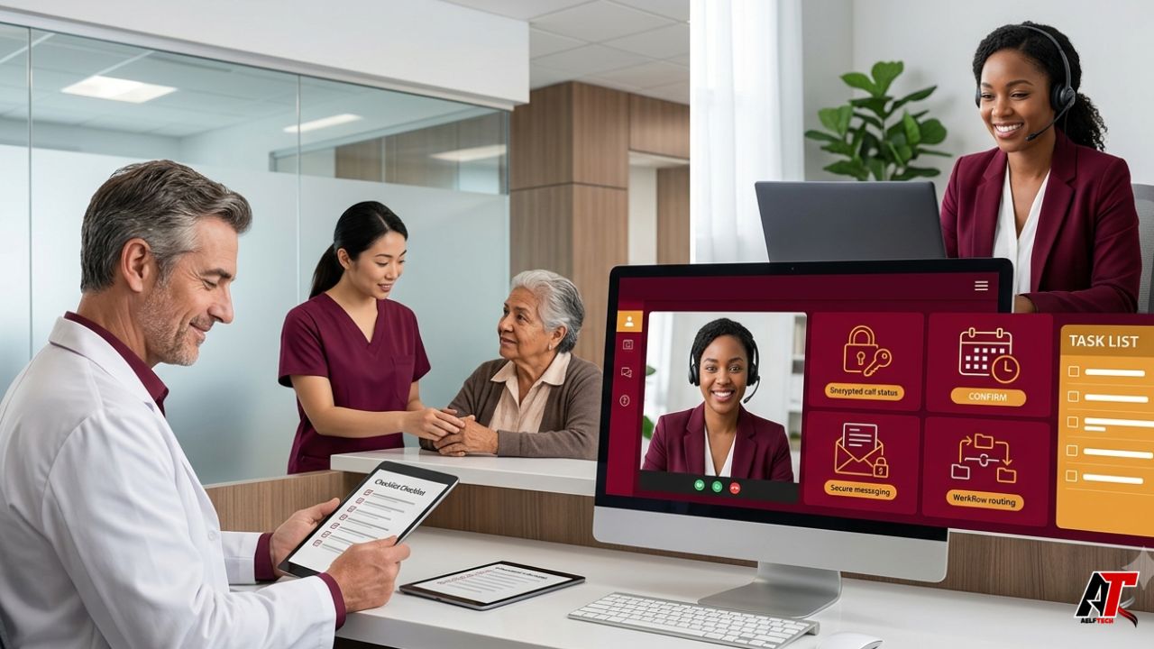 transition to a virtual medical receptionist