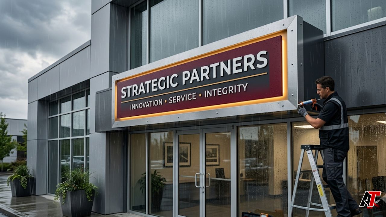 weatherproofing exterior business signs