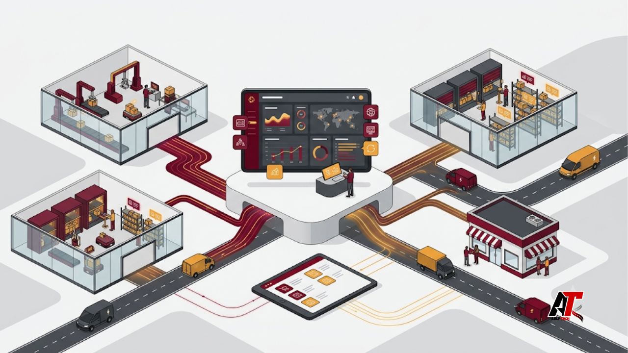 AI-driven networked warehousing solutions