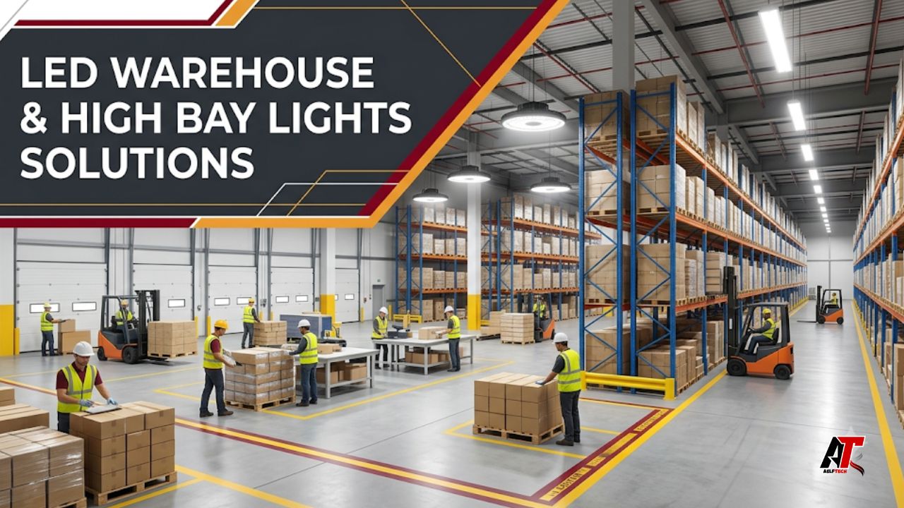 LED warehouse and high bay lights