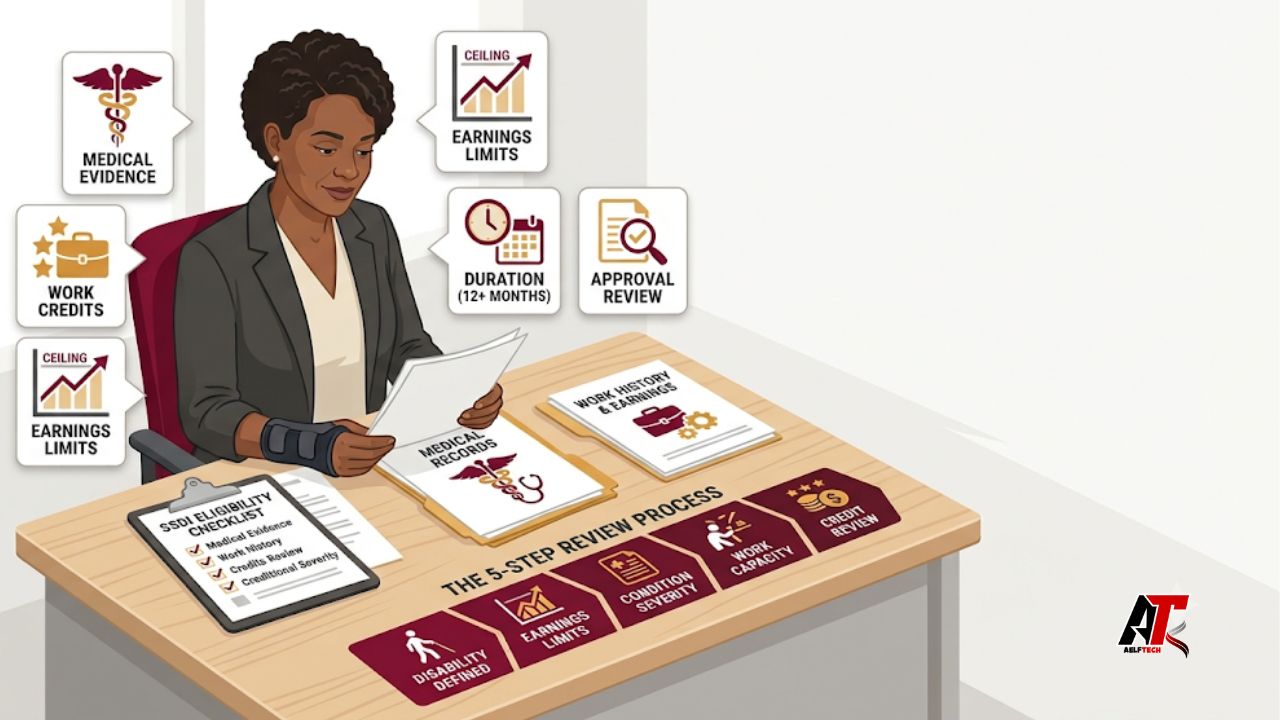SSDI eligibility criteria