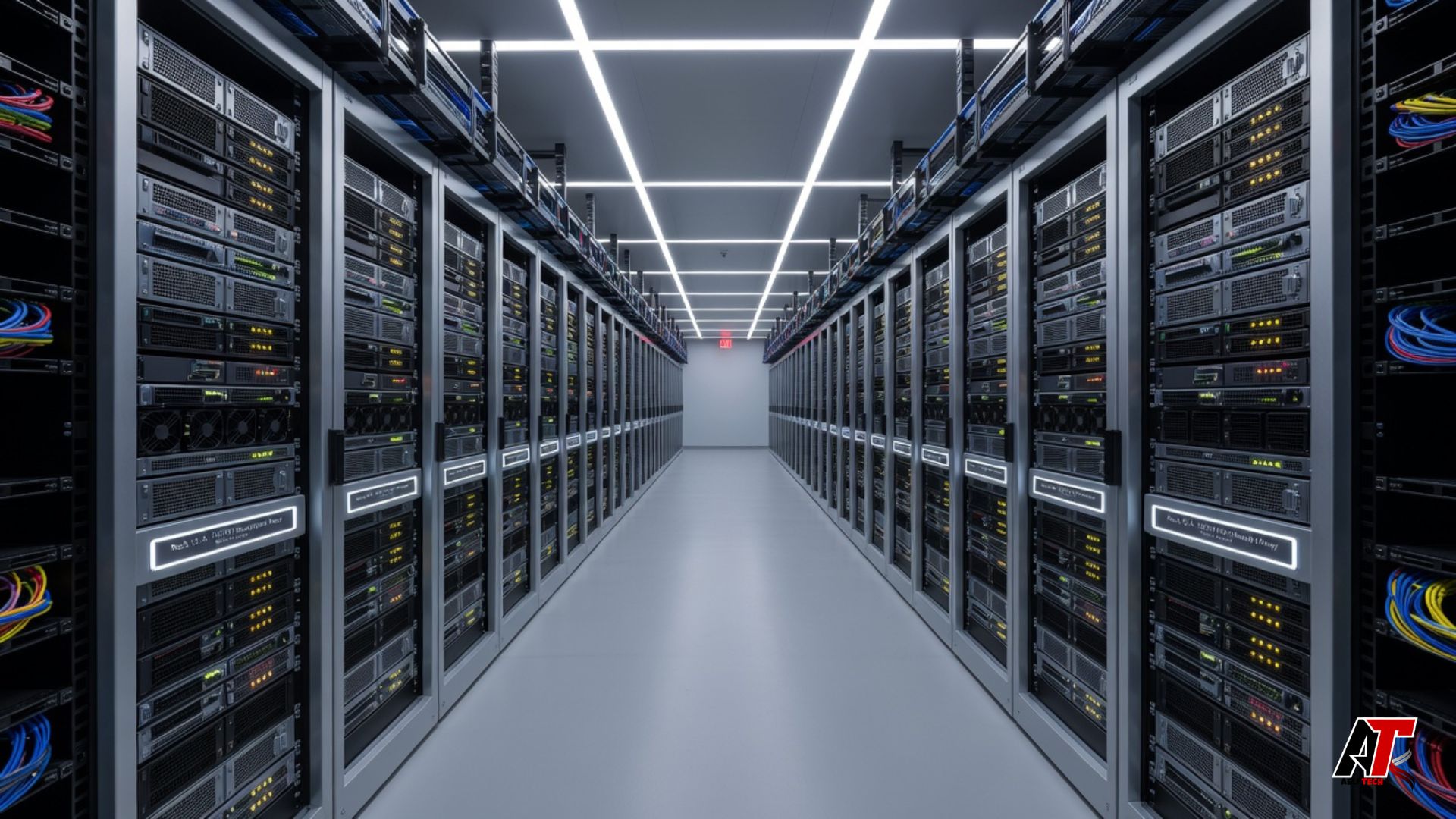 Server racks for data centres