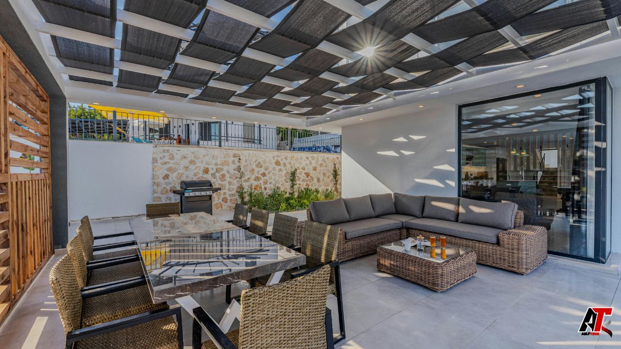 Retractable awnings