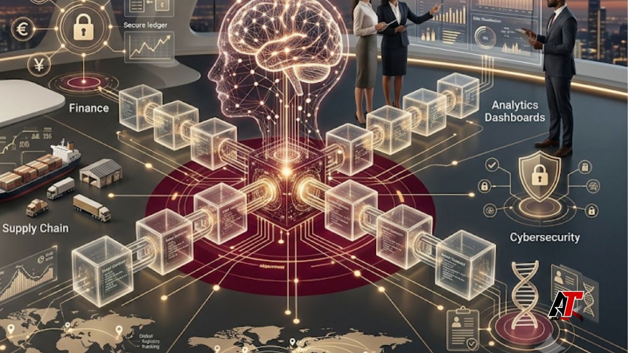 blockchain and AI in business
