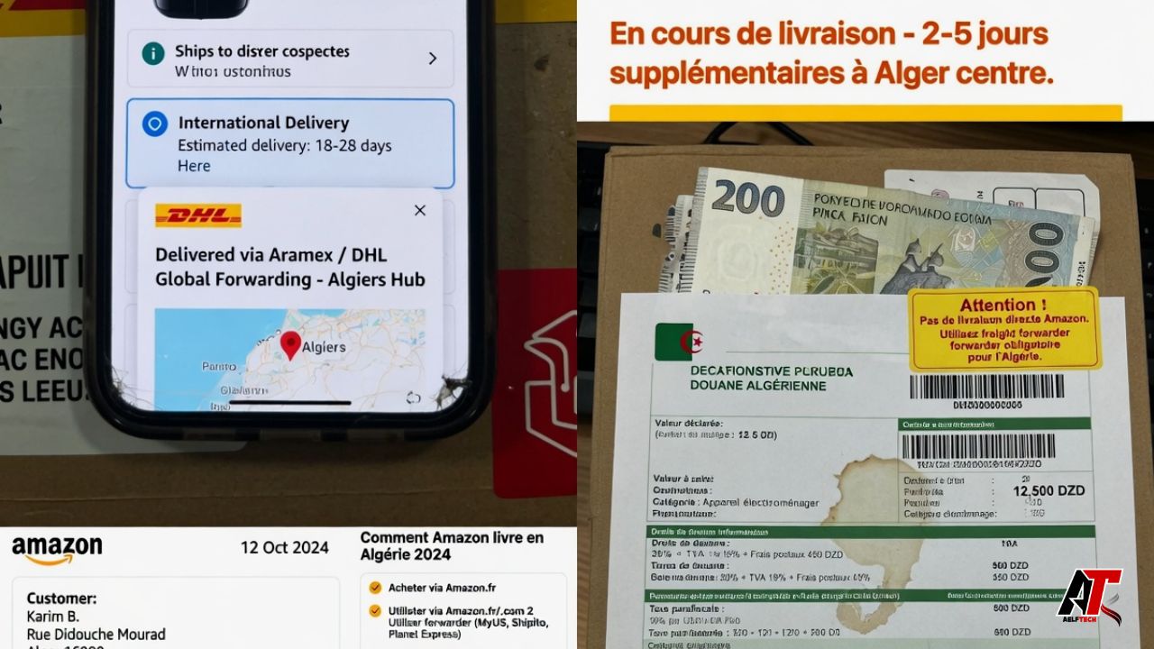 Amazon delivery to Algeria