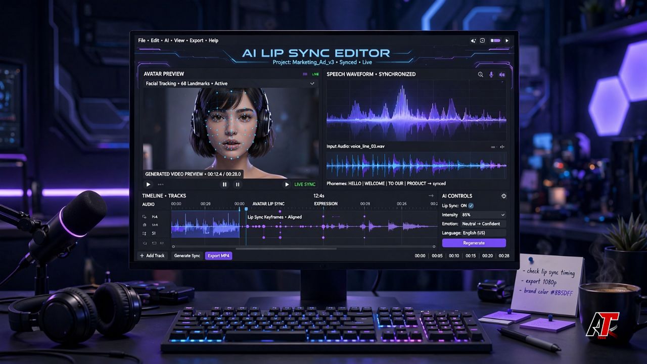 lip sync AI online free no sign up