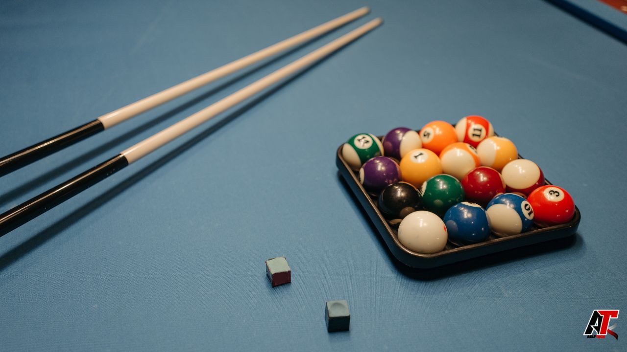 English pool cue