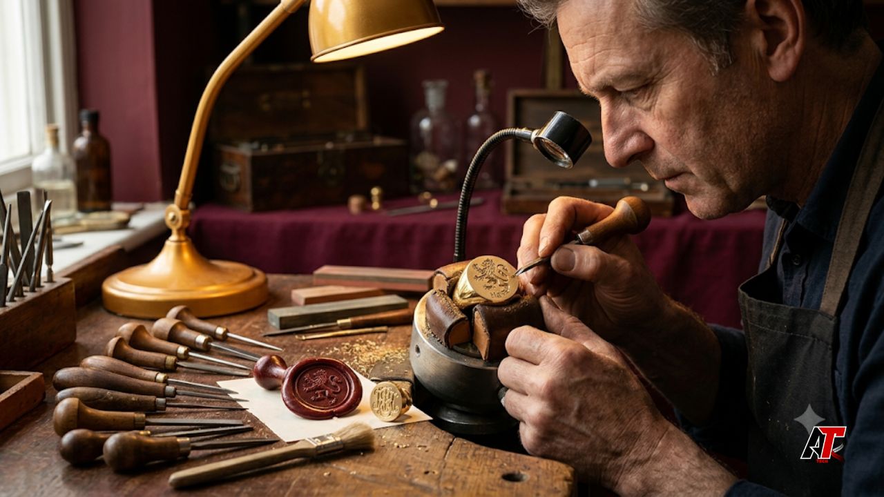 hand engraved signet rings