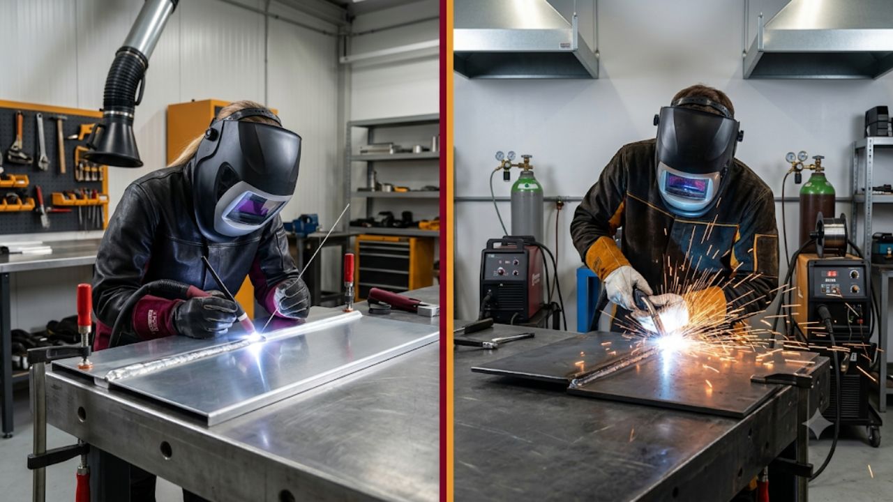 is welding aluminum harder than steel