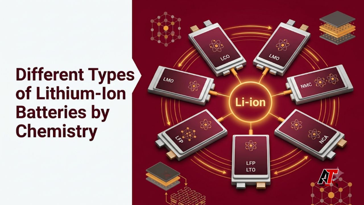 lithium-ion battery chemistries