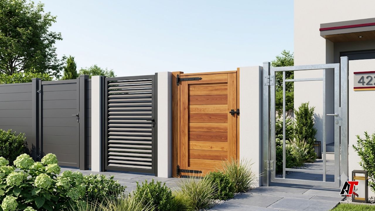 long-lasting fence gate materials