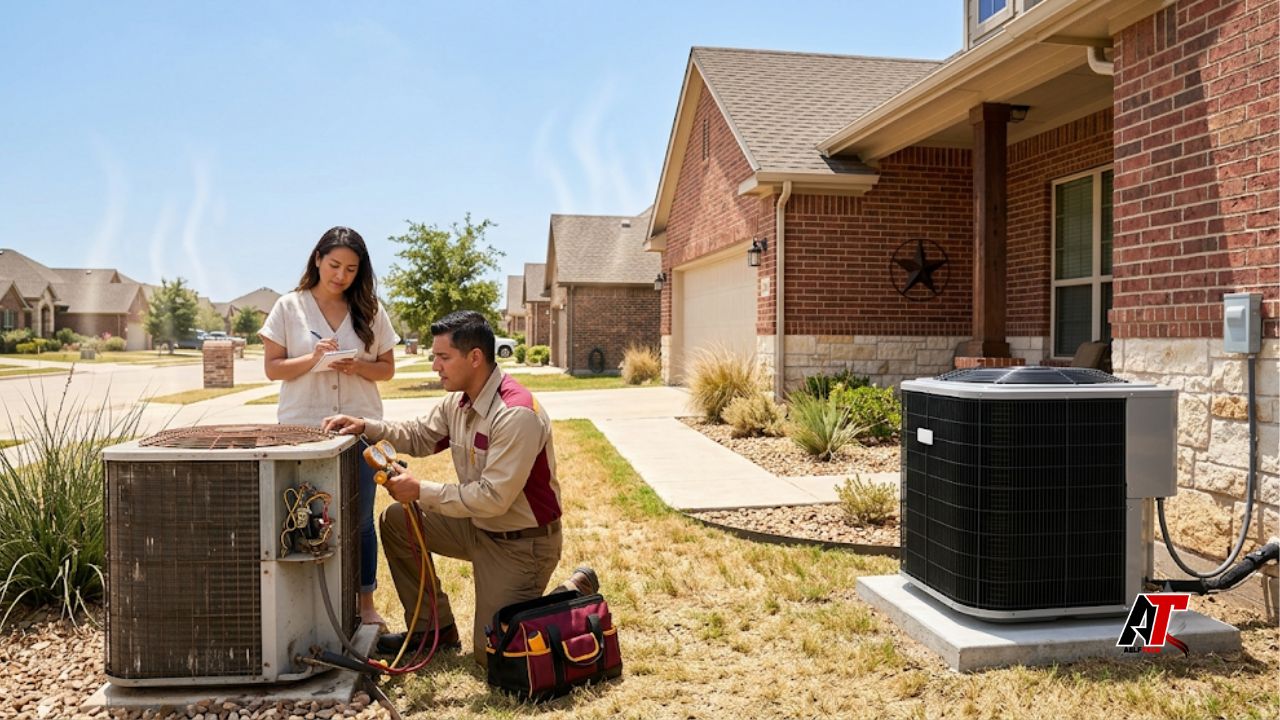 repair vs replace AC in Texas