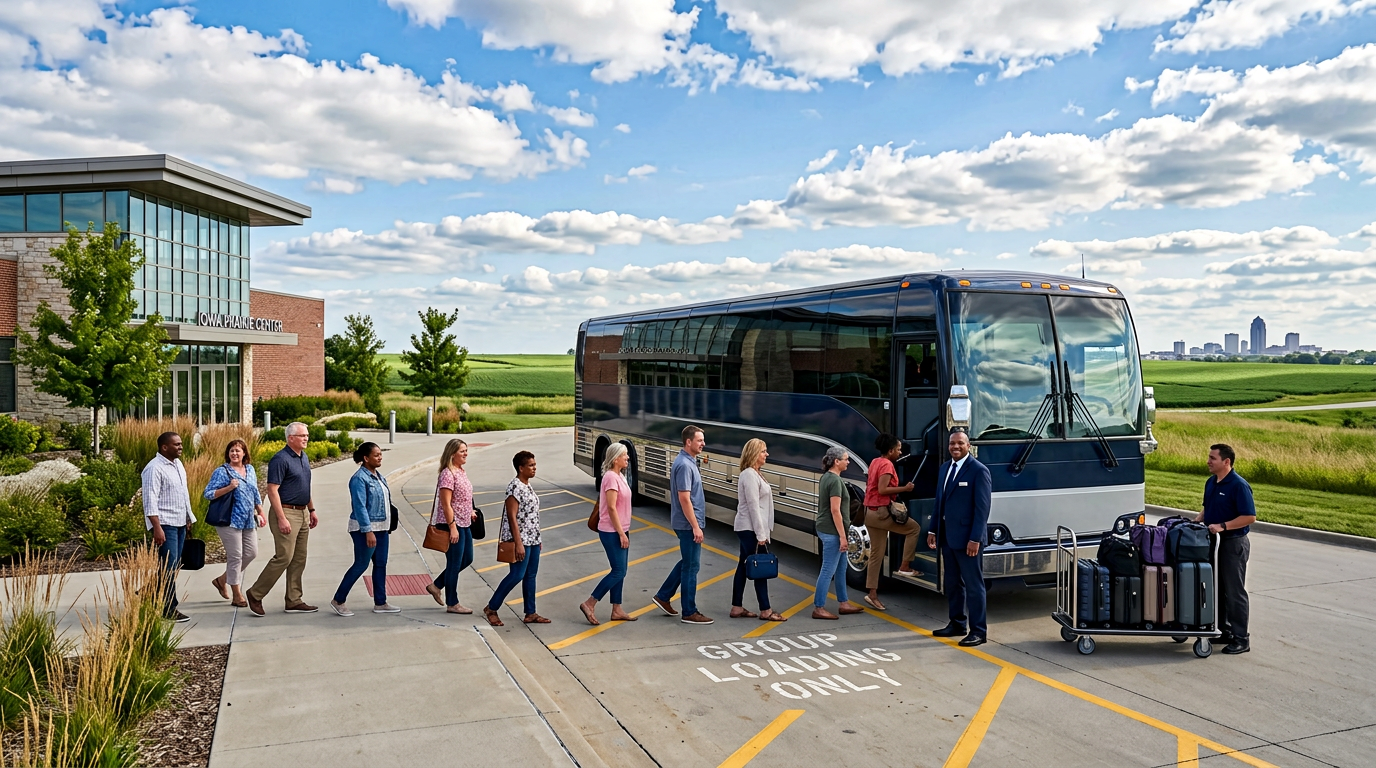 Iowa Charter Bus Rental