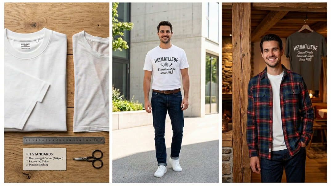 The White T-Shirt Upgrade: From Basic to Bavarian Casual