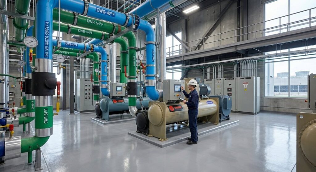 Commercial HVAC rooftop system