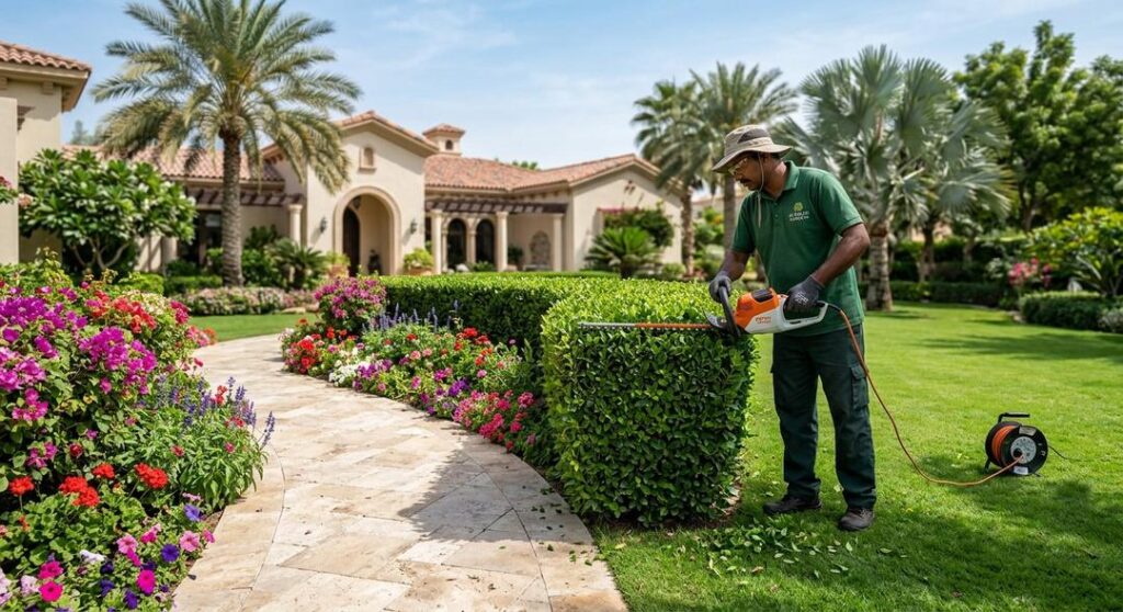 Garden maintenance company in Dubai