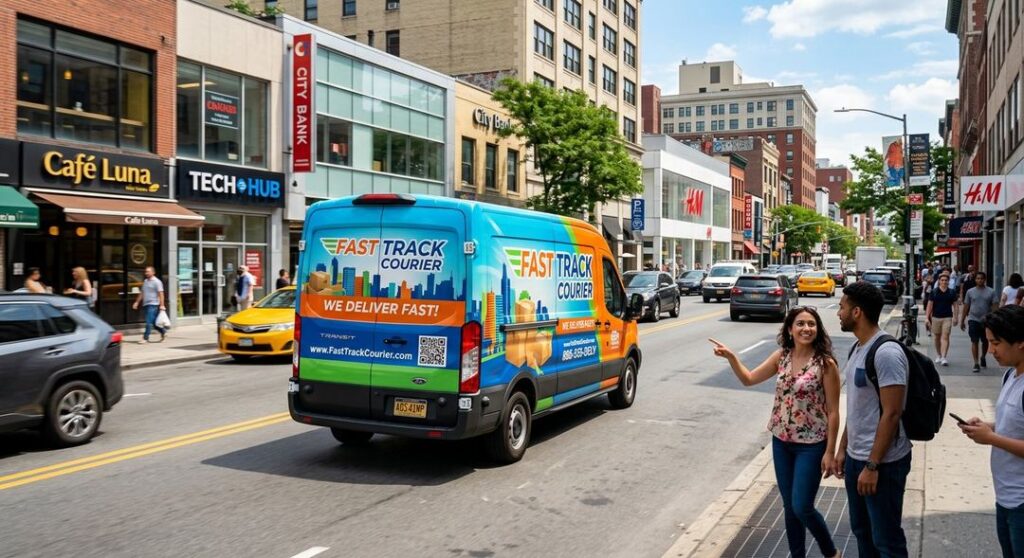 Fleet wrap costs for branded business vehicles
