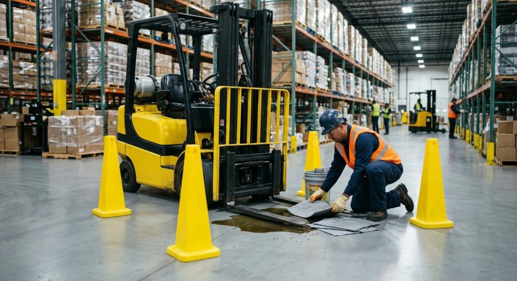 Forklift Downtime Cost