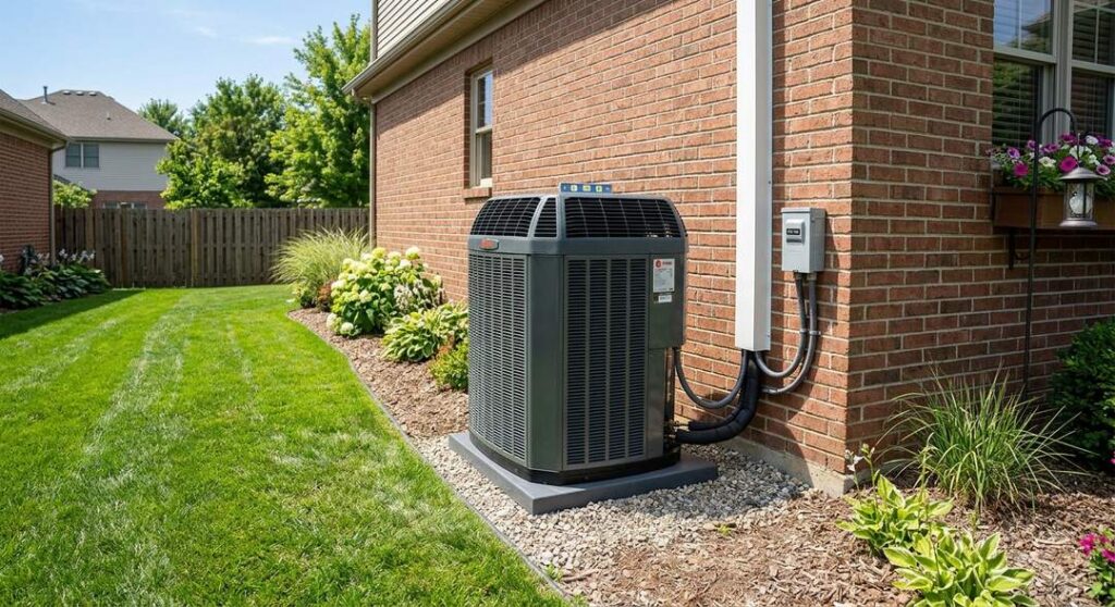Professional HVAC installation