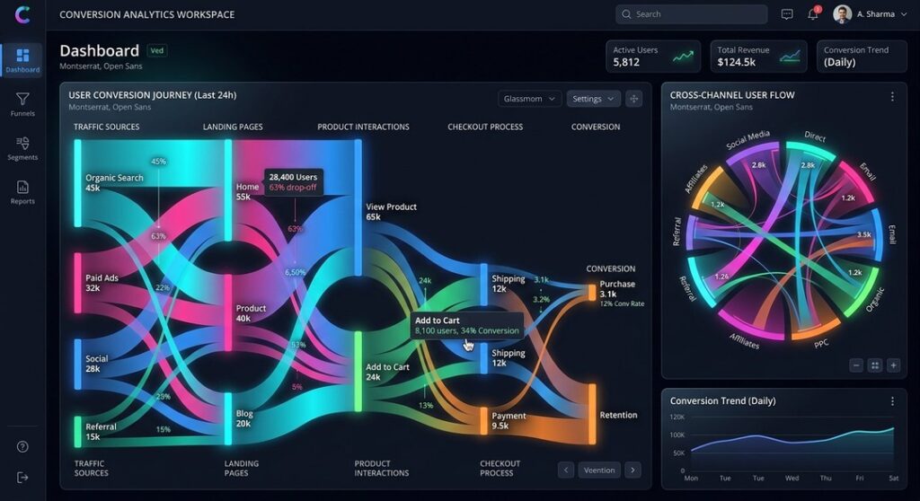 JavaScript charting library dashboard comparison