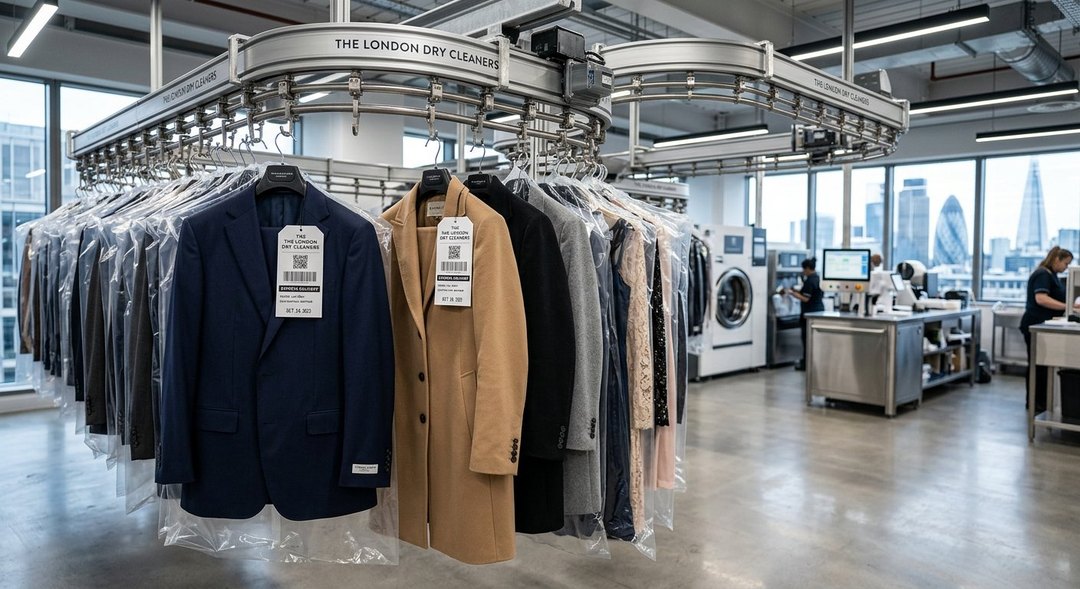 Express dry cleaning service in London