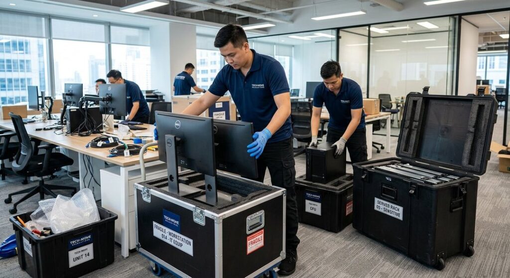 Professional office relocation service