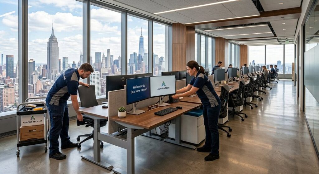 Professional office relocation service